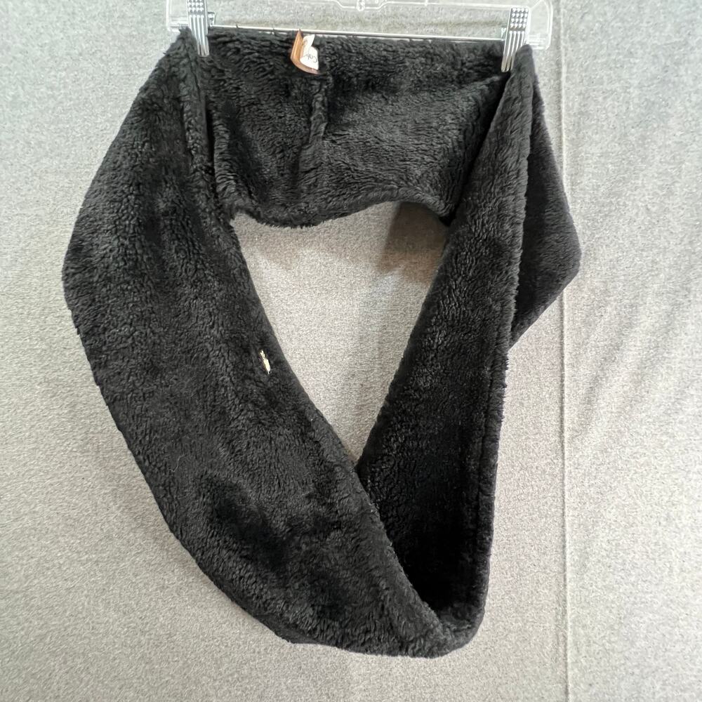 Calvin Klein Black Faux Fur Women's Scarves Super Soft